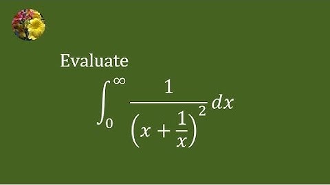 2017 MIT Integration Bee, qualifying test question # 10 (Mis-1158)