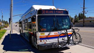 OCTA Route 38 West from Anaheim Hills Festival to Lakewood Del Amo and Pioneer