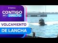 Dos fallecidos y dos sobrevivientes tras volcamiento de lancha en Talcahuano - Contigo en Directo