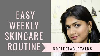 Do this Simple Weekly skincare routine for clear bright skin | Tamil beauty tips | Tamil Youtuber screenshot 5