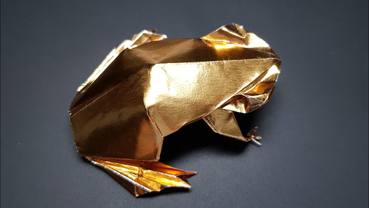금두꺼비접기 - Paper gold toad / Paper folding - 종이접기 折纸 origami оригами أوريغامي