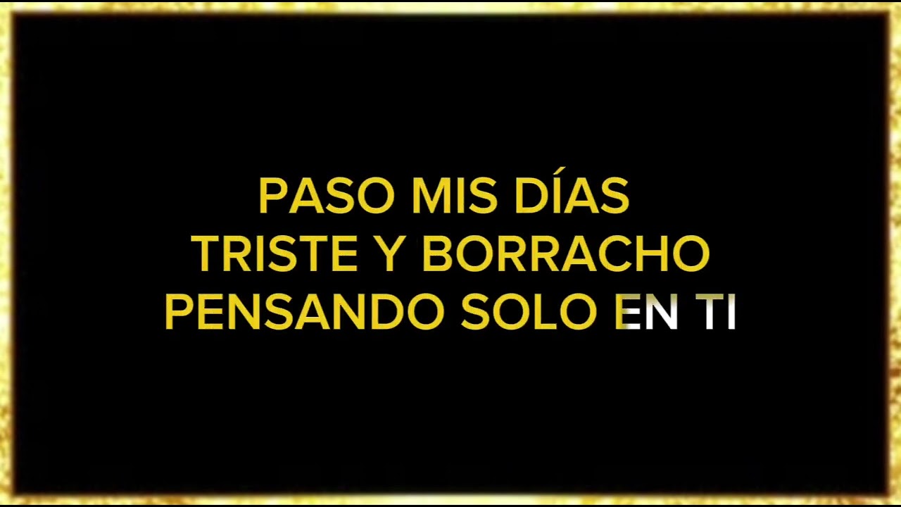 BORRACHITO - Organización X KARAOKE 🎤