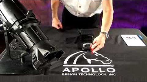 Installing Gobos Into A Gobo Rotator