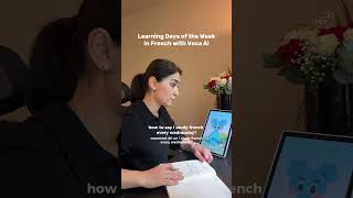 Learn a language with Voca AI, language learning app, ad, learning French #francais #french