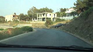 Samos, vlak voor we Agios Konstantinos binnenrijden