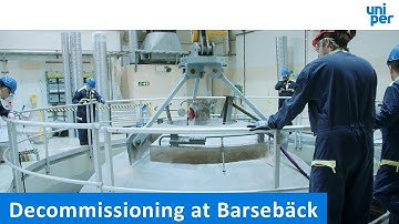 Decommissioning at Barsebäck - how to start the segmentation of the reactor