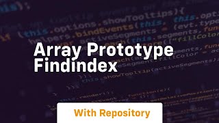 array prototype findindex