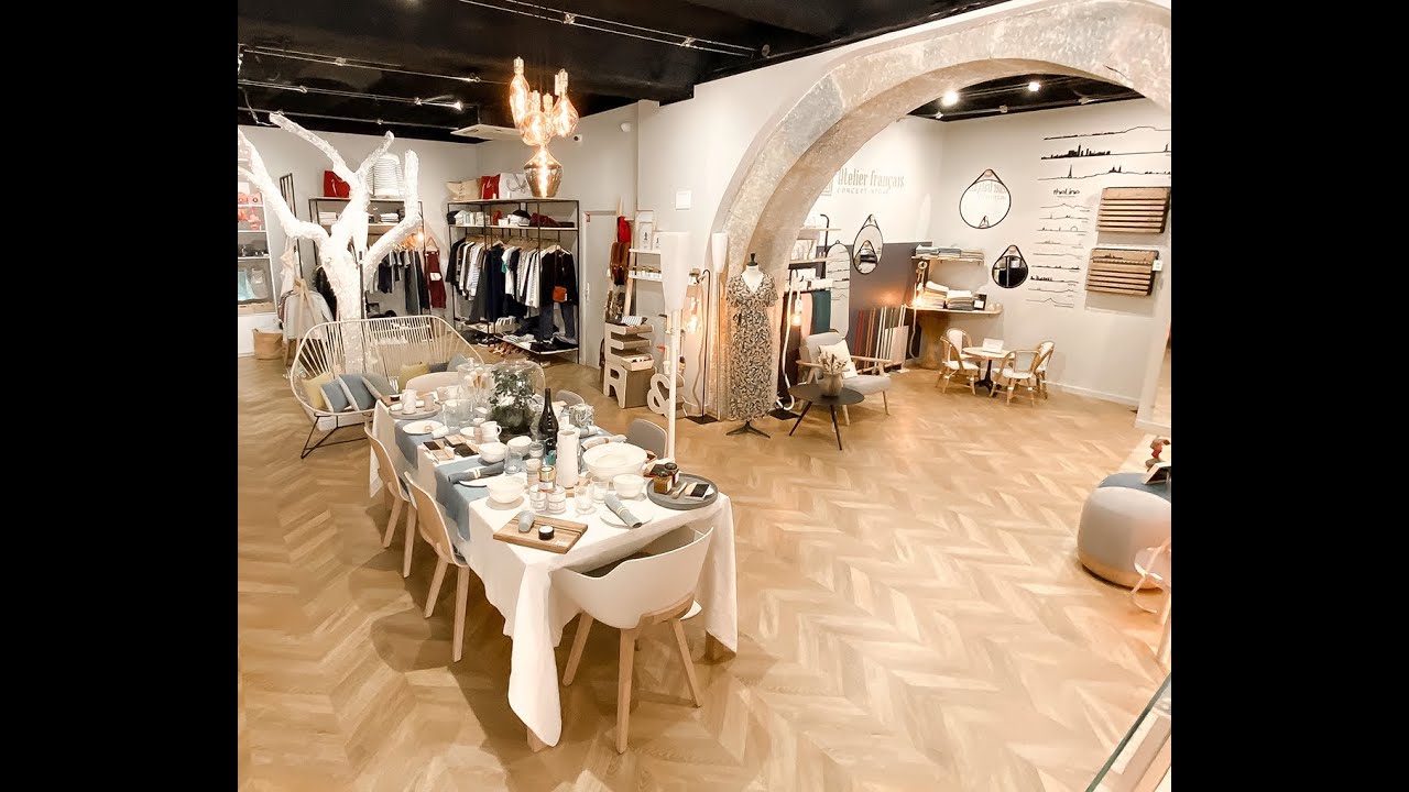 Visitez la boutique l'Atelier Français - YouTube