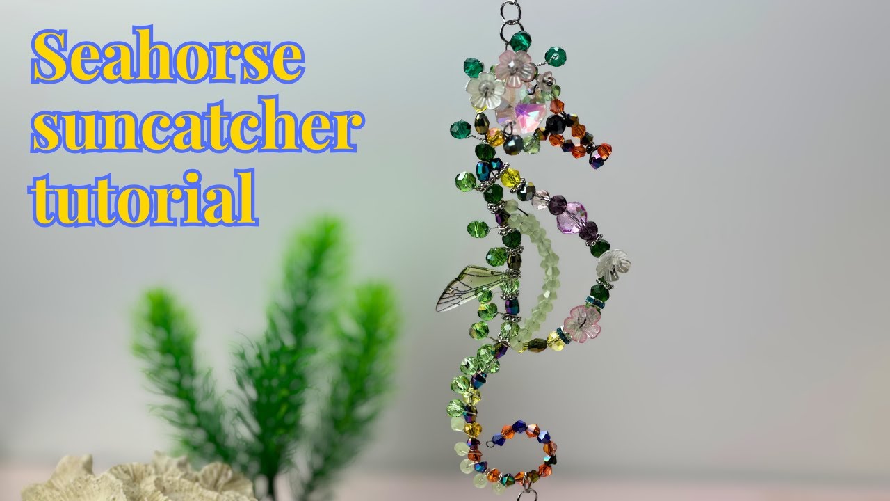 How to Craft a Seahorse Suncatcher
