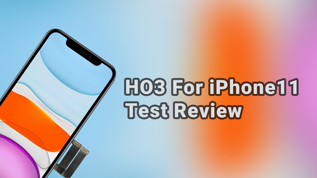 Ho3 Screen For Iphone 11 Test Review Youtube