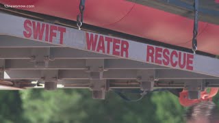 Virginia Beach Fire Department swiftwater rescue team deploys to Texas