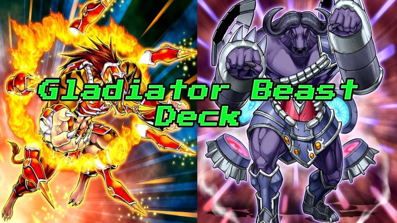 Yugioh Duel links Gladiator Beast deck Laquari ตัวเดียวใคร ...