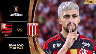 Flamengo x Estudiantes | Libertadores 2026 | Simulação Ultra Realista 4K (60FPS) Gogosz Patch.