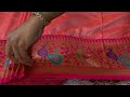 57/365  saree prepleating #saree #paithanisaree #prepleating 