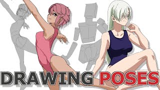 Practicing Poses + HUION Kamvas Pro 24 (Gen 3) Unboxing ⁨@HuionTablet