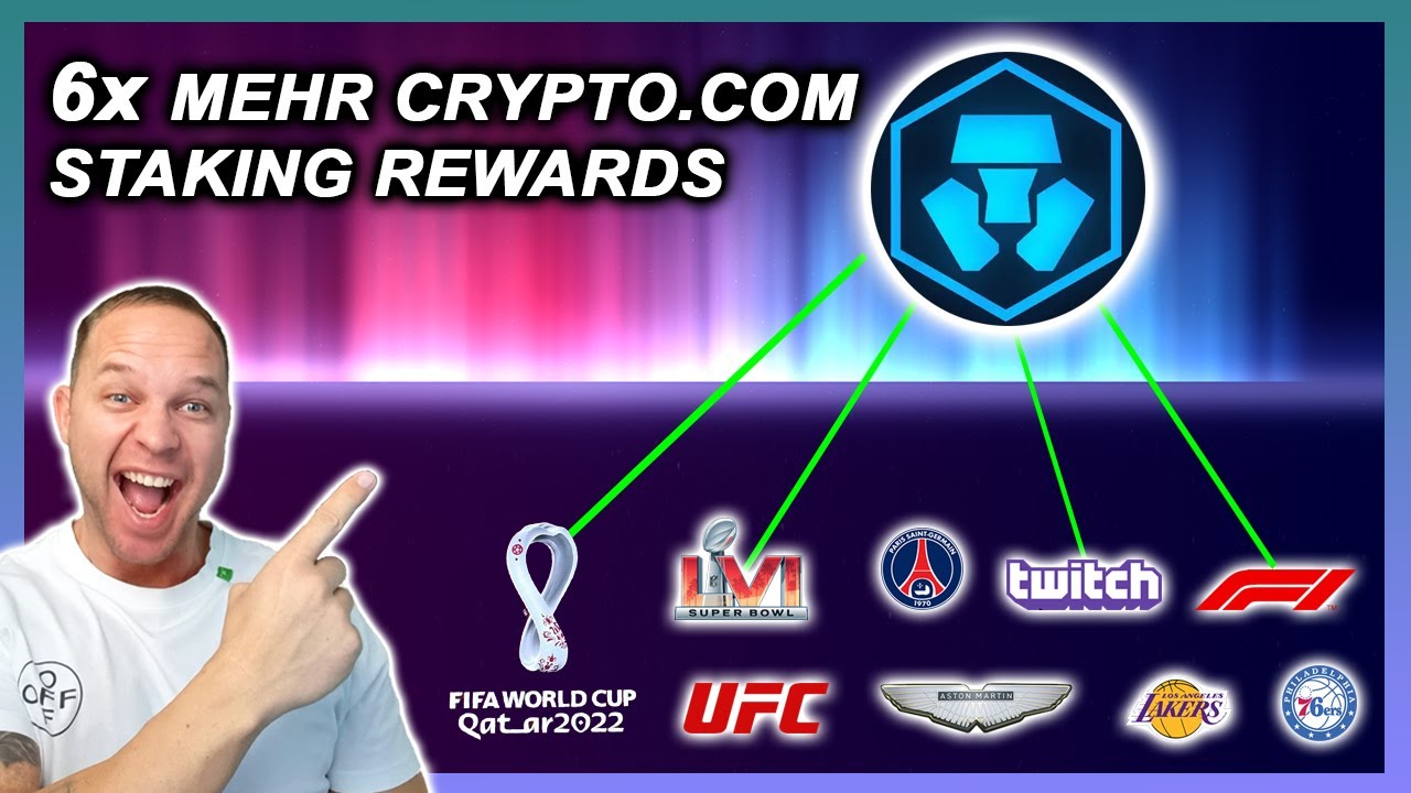 Crypto.com Staking Anleitung mit 6x MEHR REWARDS im CRO Defi Wallet!!!