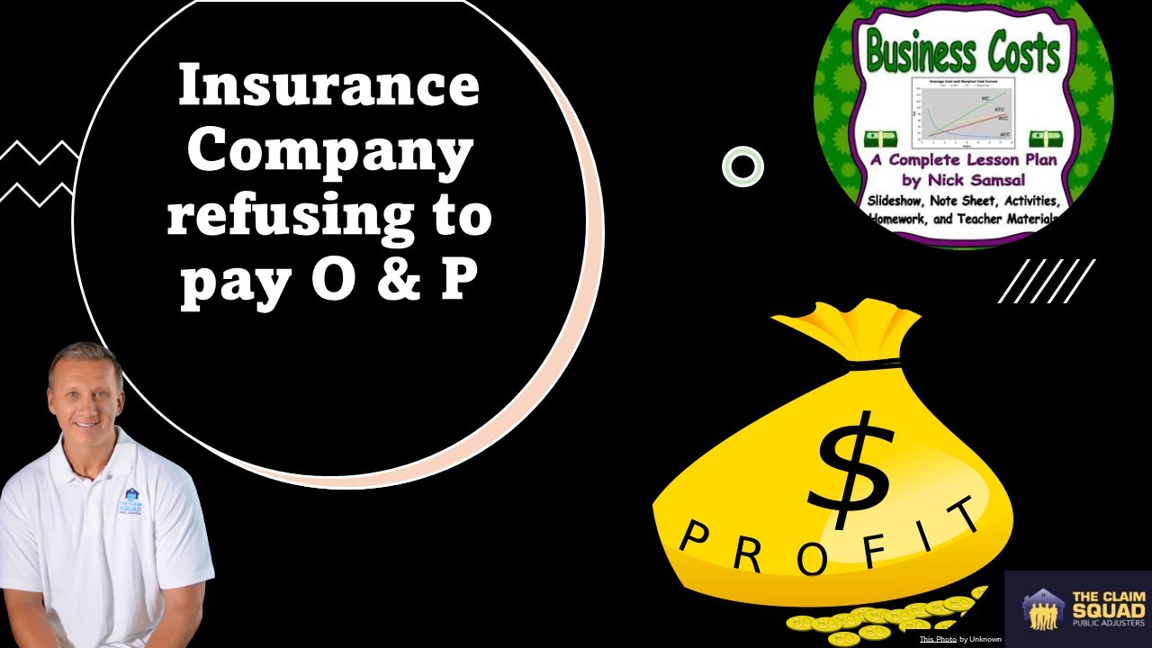Insurance Company Refusing to Pay Overhead and Profit YouTube