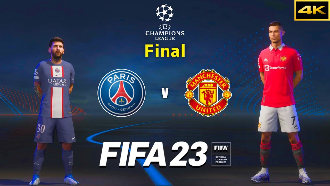 FIFA 23 - PSG vs Man City - UEFA Champions League Final Match