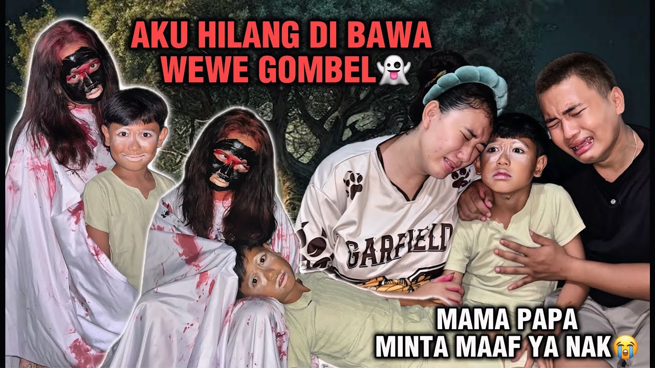 AKU HILANG DI BAWA WEWE GOMBEL?? MAMA PAPA MINTA MAAF NAK🙏🏻😭 Yogafamilly