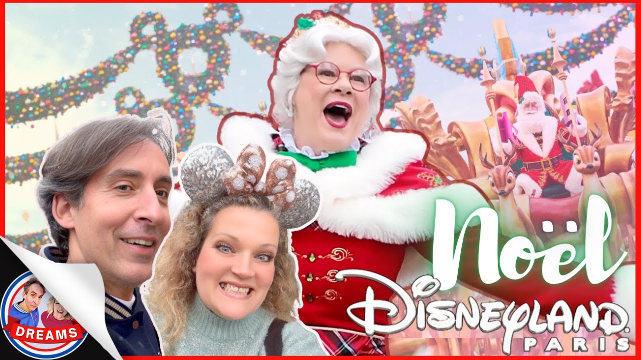 1er jour de NOËL DISNEYLAND PARIS: Maman Noël ! Nouveaux Snacks ! Parade de Noël