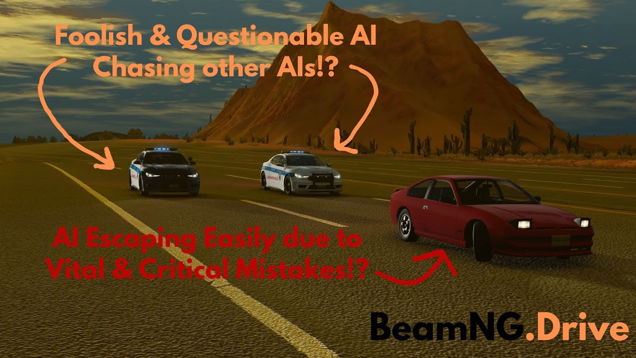 Questionable Racing Beamng BeamNG Drive - Foolish & Questionable Actions Cause Consequences for AI ...