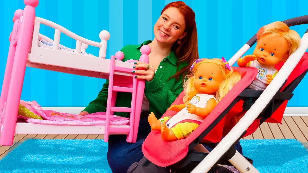 Baby Born hat sein Spielzeug verloren! Spielspaß mit Puppen.