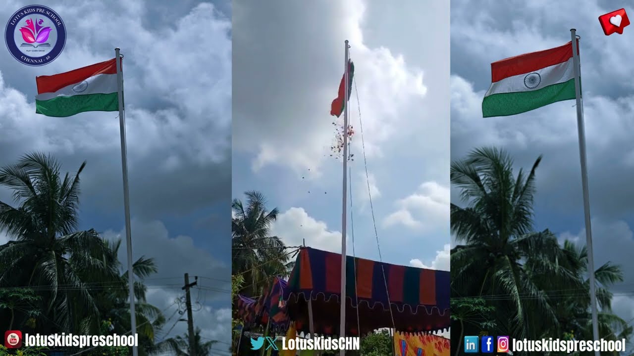 Independence Day Celebration at LOTUS KIDS PRE SCHOOL