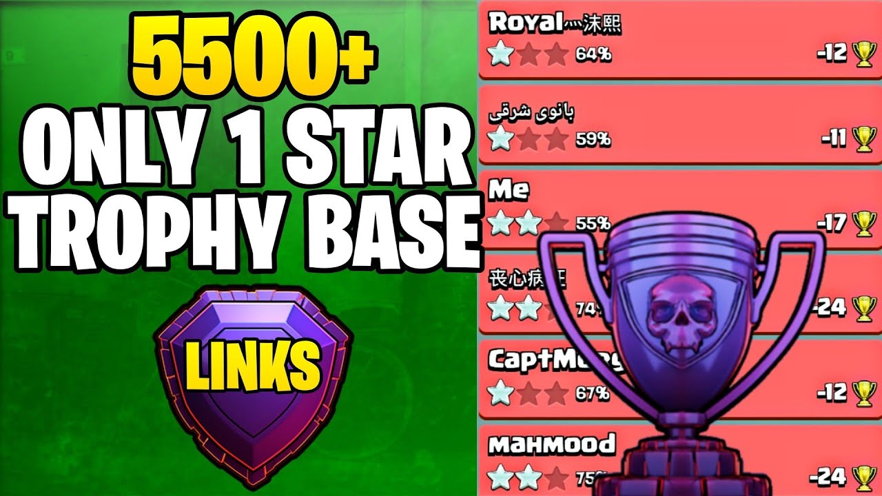 Pro Th13 Legend League Base 5500+ Trophy Base | Th13 Anti 3 Star Legend League Base | Clash of Clans