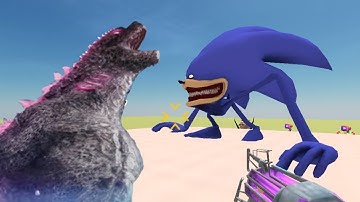 NEXTBOTS IN PLAYGROUND MOOD: GODZILLA VS SONIC TAPES