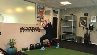 Office Stretch: Reverse Lunge with Lateral Flexion