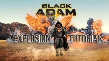 Black Adam Explosion VFX Tutorial | After Effects VFX Tutorial