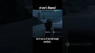 at one's disposal — The Elder Scrolls V: Skyrim dialogue scene