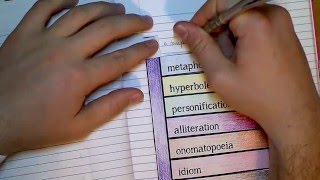 Figurative Language Review: Interactive Notebook Activity (IRLN L20A2)