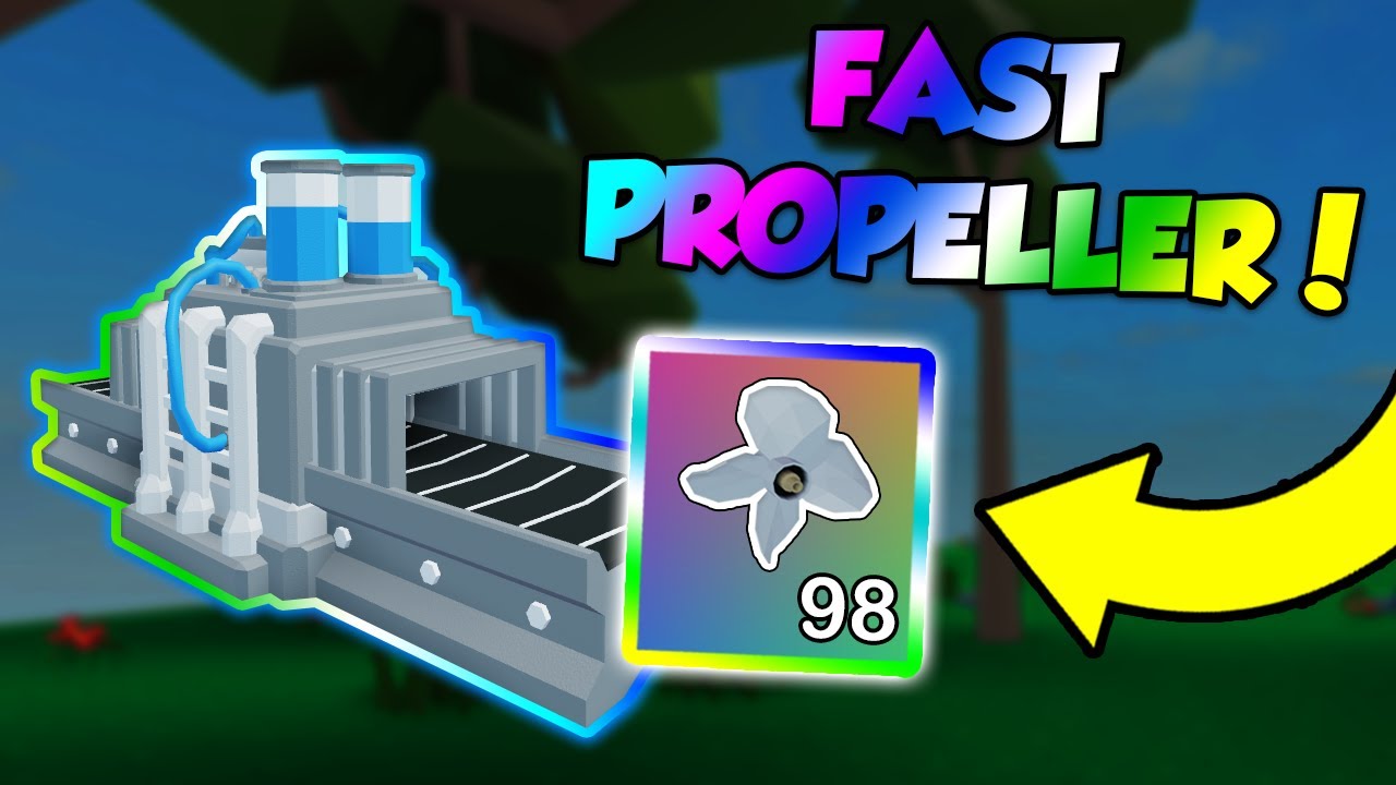 How To Get Propeller Fast In Roblox Sky Block Youtube