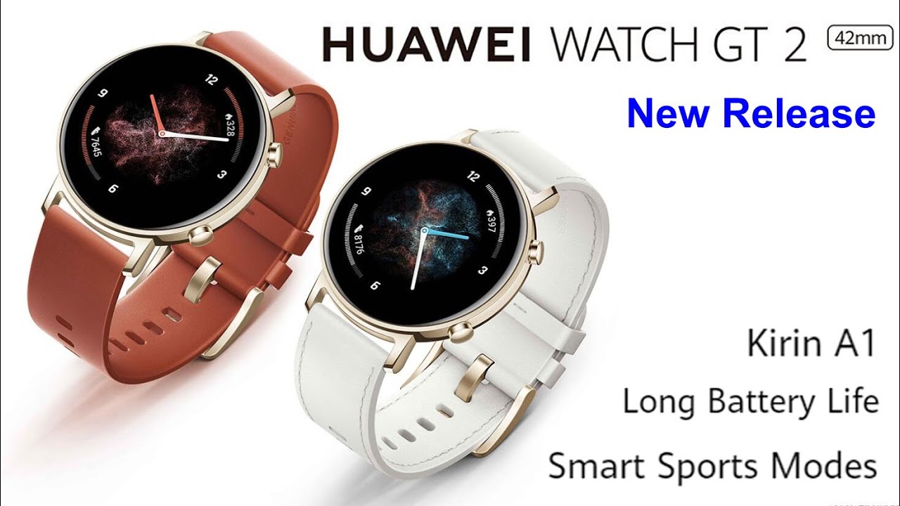 HUAWEI WATCH GT2 42mm New Release - YouTube