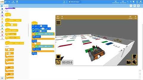 VEX VR - Line detector