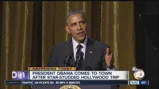 The President's coming: Expect traffic delays