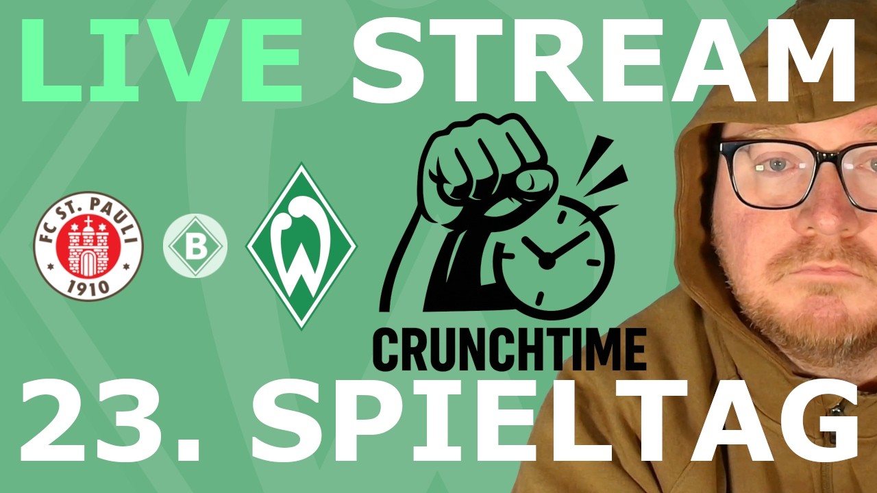 St. Pauli vs. WERDER - 23. Spieltag | LIVE STREAM | BastiB - Bremen Fan aus Bayern