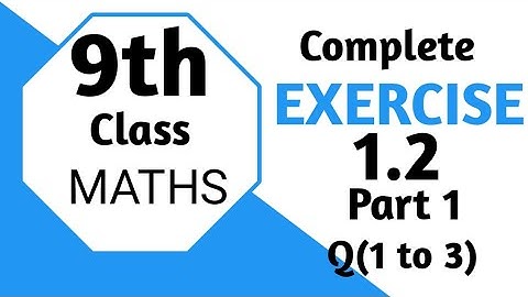 9th class Maths! exercise 1.2! Matrices!types of matrices!Row matrix! column matrix! rectanglematrix