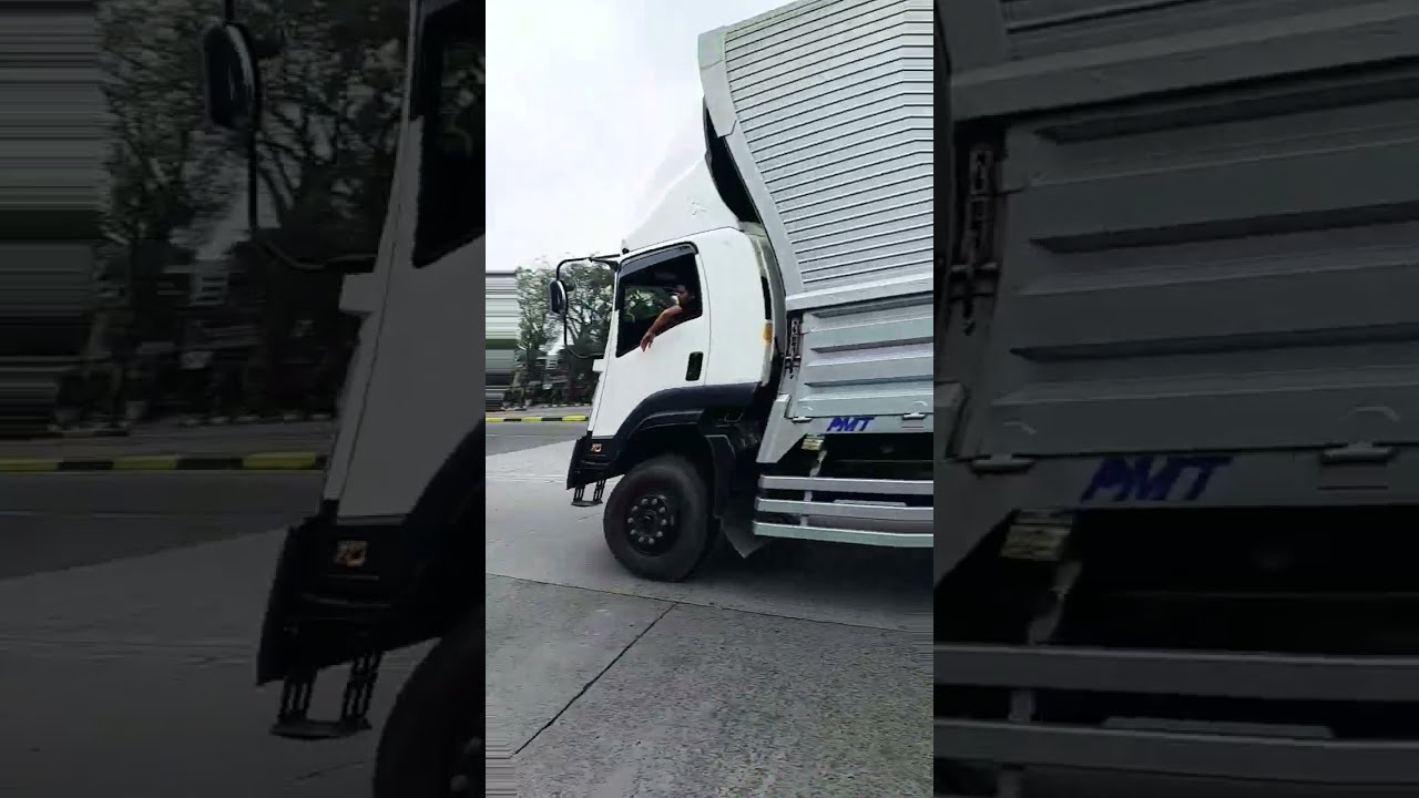 Truk Wingbox Bergoyang Kiri Kanan