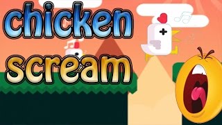 Lets play chicken scream, Chicken scream, Best free app game for iphone screenshot 1