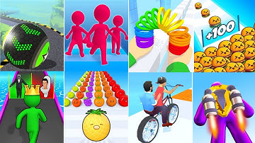 TikTok Game⚫️🟤🔴Join Clash 3D Vs Going Balls Big Walkthrough Android IOS Gameplay GR11