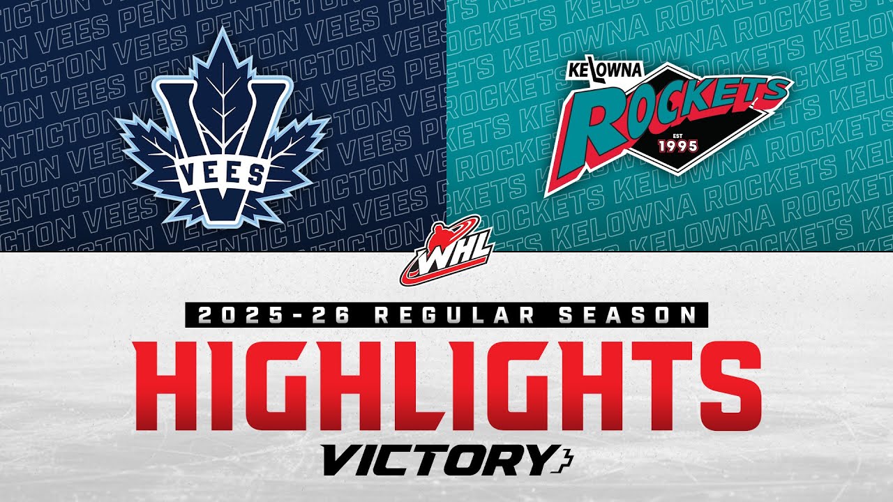 Penticton Vees at Kelowna Rockets 01/24 | WHL Highlights 2025-26
