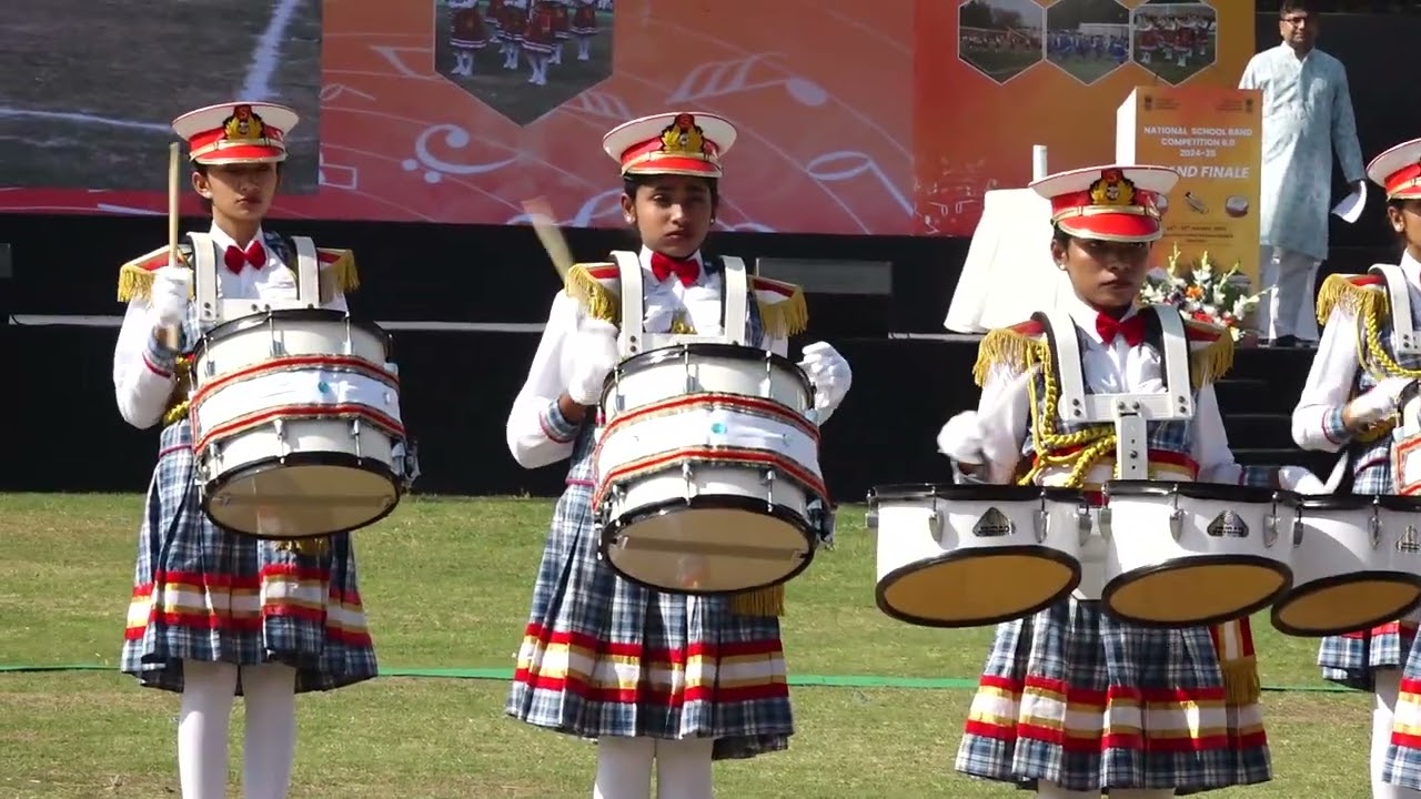 National School Band Competition |Brass Band Girls |St Joseph's Anglo Indian Girl's School, Kerala