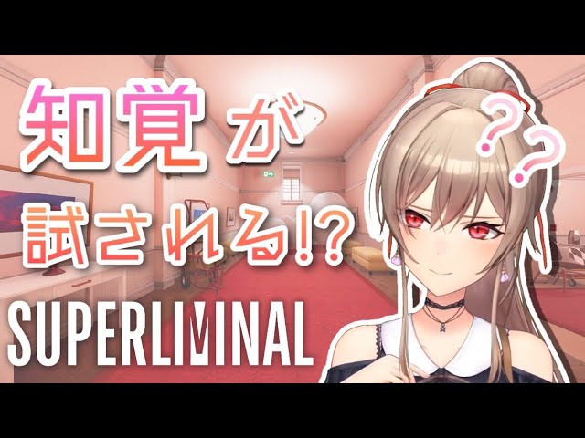 【SUPERLIMINAL】天才なので難しいゲームも秒で解いていきます【にじさんじ】のサムネイル