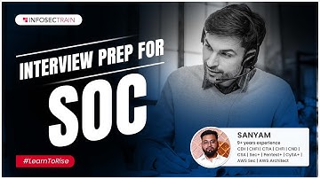 Interview Prep for Security Operations Center (SOC) | SOC Interview Questions