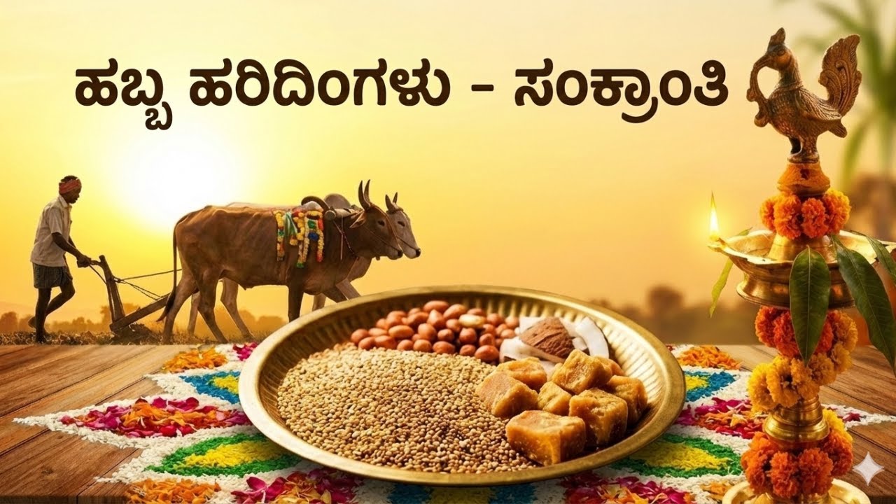 ಮಣ್ಣಿನ ವಾಸನೆ, ಮನದ ಬಾಂಧವ್ಯ - ಸಂಕ್ರಾಂತಿ | Kannada Festival Series | Habba Haridigalu | Kannada Kahale