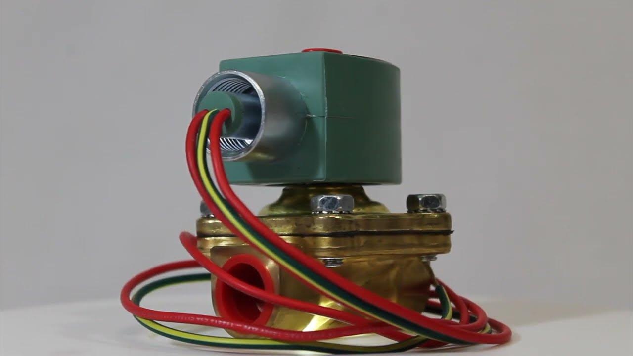 Asco T705265 Solenoid Valve 1/2 Pipe, 24V AC, 5 psi Min. 8210G002 YouTube