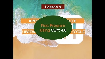 iOS Tutorial 5: Print hello world using swift 4.0.