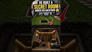 Secret Room Under Lawn 😳
